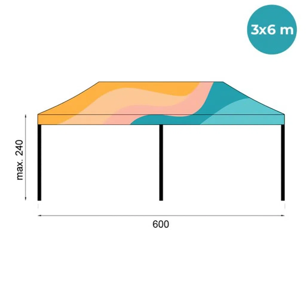 Carpa Plegable 3x6 5 Carpa Plegable 3x6 - Imagen 5