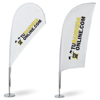 Banderola Mini Fly Banner Pack Completo: visibilidad profesional en formato compacto
