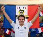 Bandera de francia con tu logo