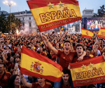Bandera España Bicampeones del Mundo 2026 (150x100 cm) - Edición Limitada - Imagen 4