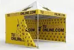 Pared para Carpa 3x3 Doble Cara Impermeable (3x1,9 m)