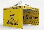 Pared para Carpa 3x3 Doble Cara Impermeable (3x1,9 m) - Imagen 2